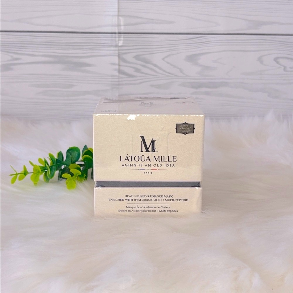 LATOUA MILLE Heat Infused Radiance Mask W/ Hyaluronic‎ Acid Multi Peptide